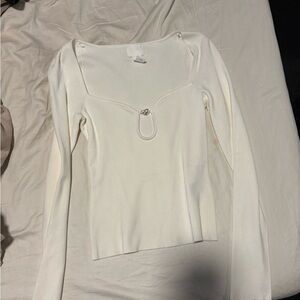 White pearl shirt